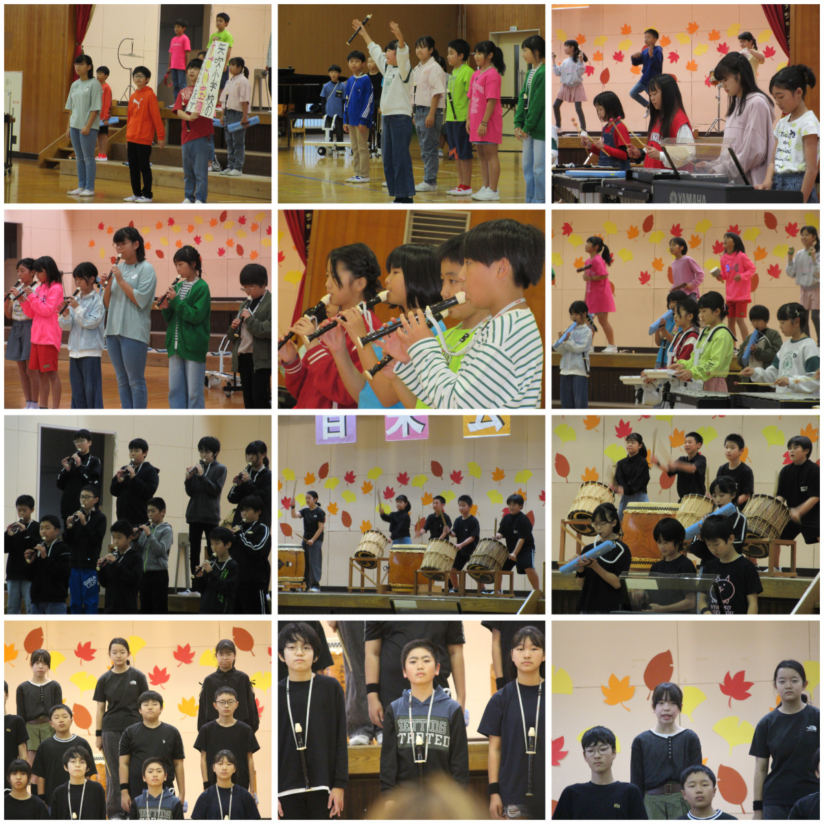 Blank 12 Grids Collage